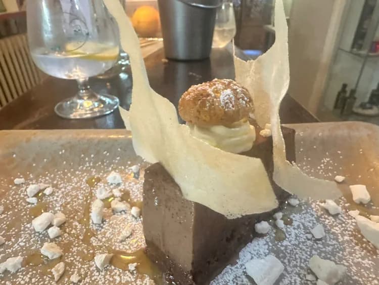 « Bonnet » Piemontese au chocolat et amaretto