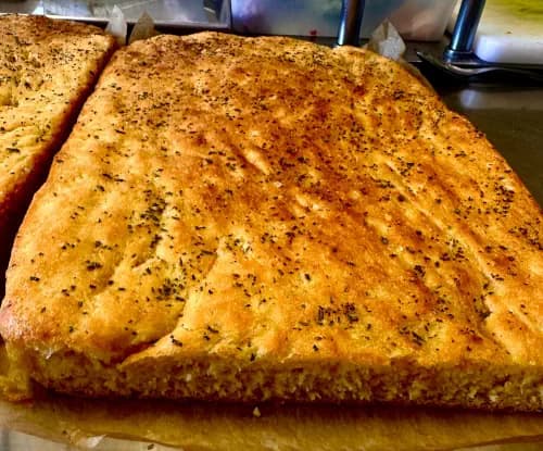 Focaccia pomme de terre et romarin